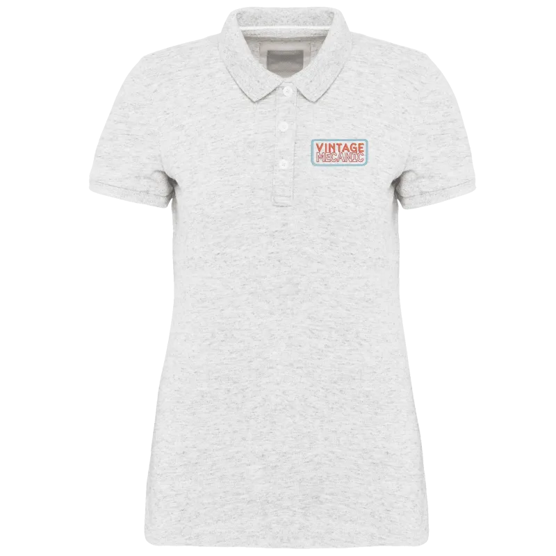 Polo Femme Vintage Mecanic